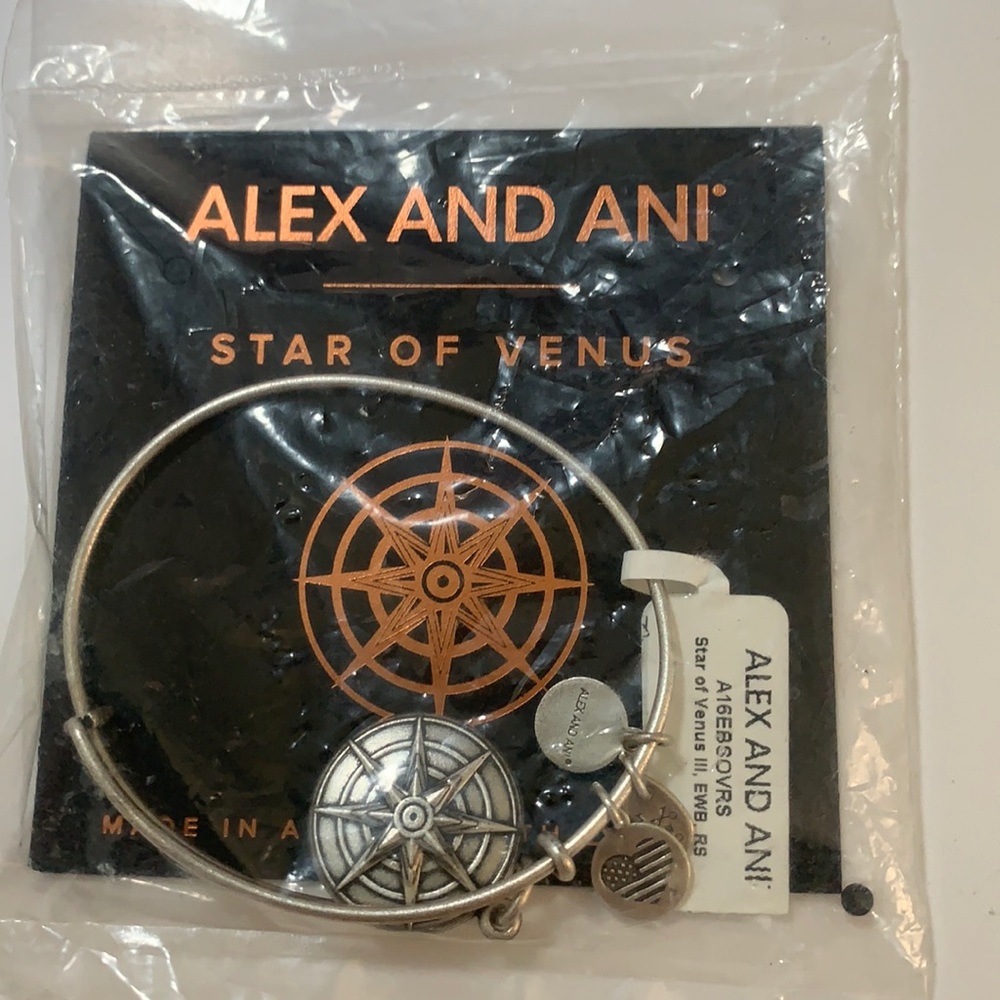 ALEX AND ANI ⭐️ STAR OF VENUS Silver Bracelet-new
